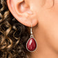 Paparazzi Accessories Shop Til You TEARDROP - Red Necklaces - Lady T Accessories
