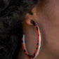 Paparazzi Accessories HAUTE-Blooded - Brown Earrings - Lady T Accessories