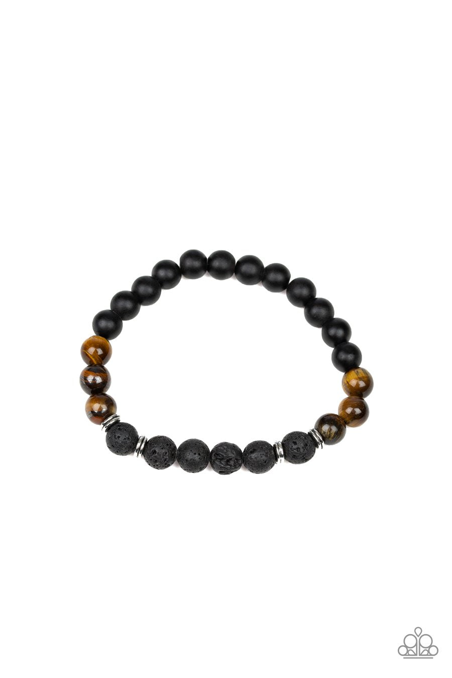 Paparazzi Accessories Karma - Brown Urban Bracelets - Lady T Accessories