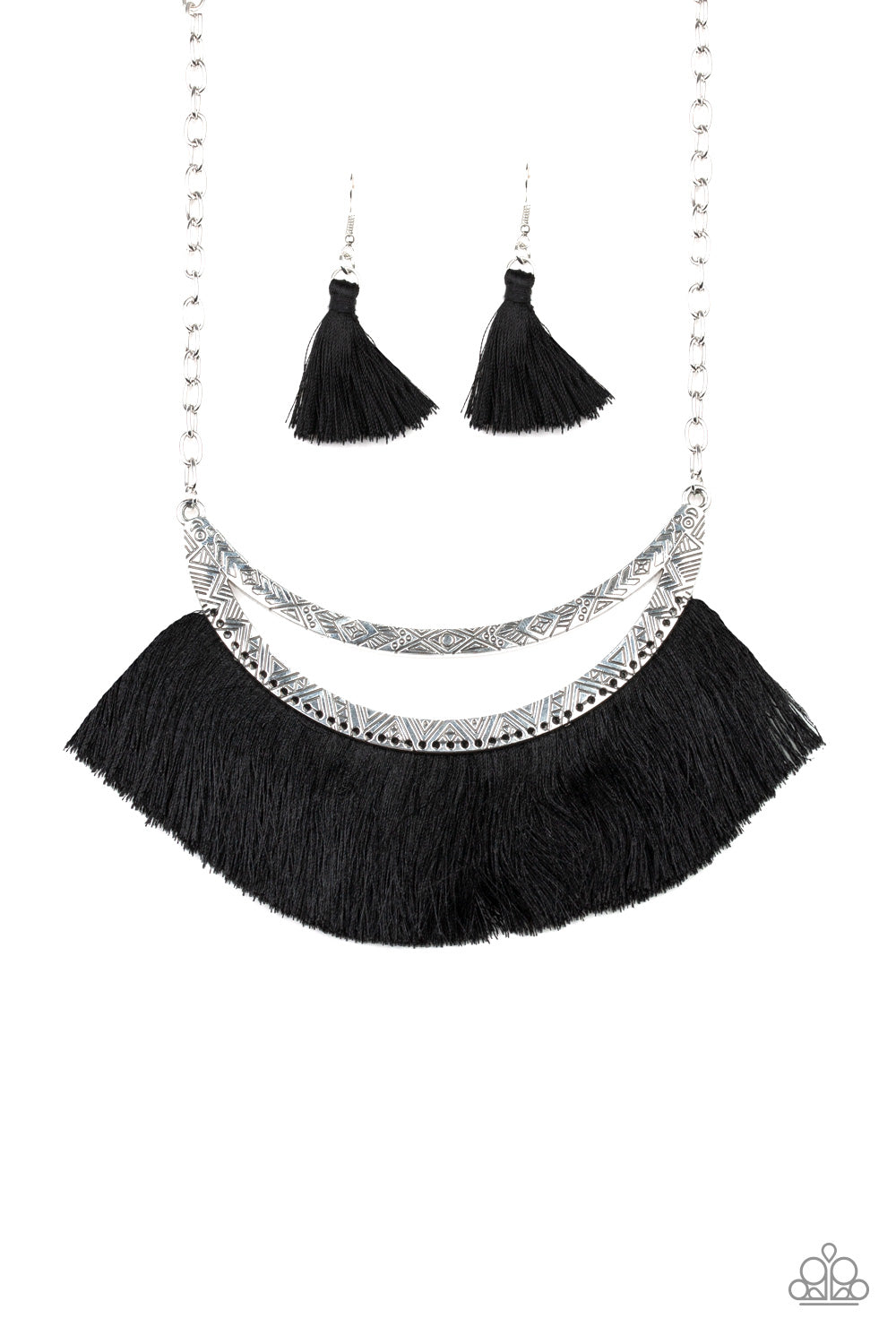 Paparazzi Accessories The Mane Event - Black Necklaces - Lady T Accessories
