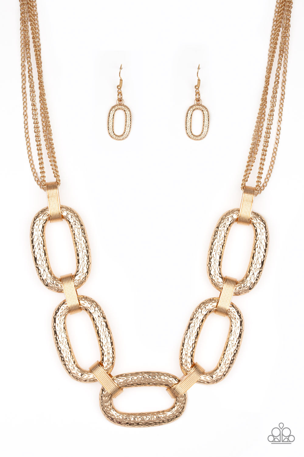 Paparazzi Accessories Take Charge - Gold Necklaces - Lady T Accessories