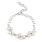 Paparazzi Accessories I Do - White Pearl Blockbuster Bracelets - Lady T Accessories
