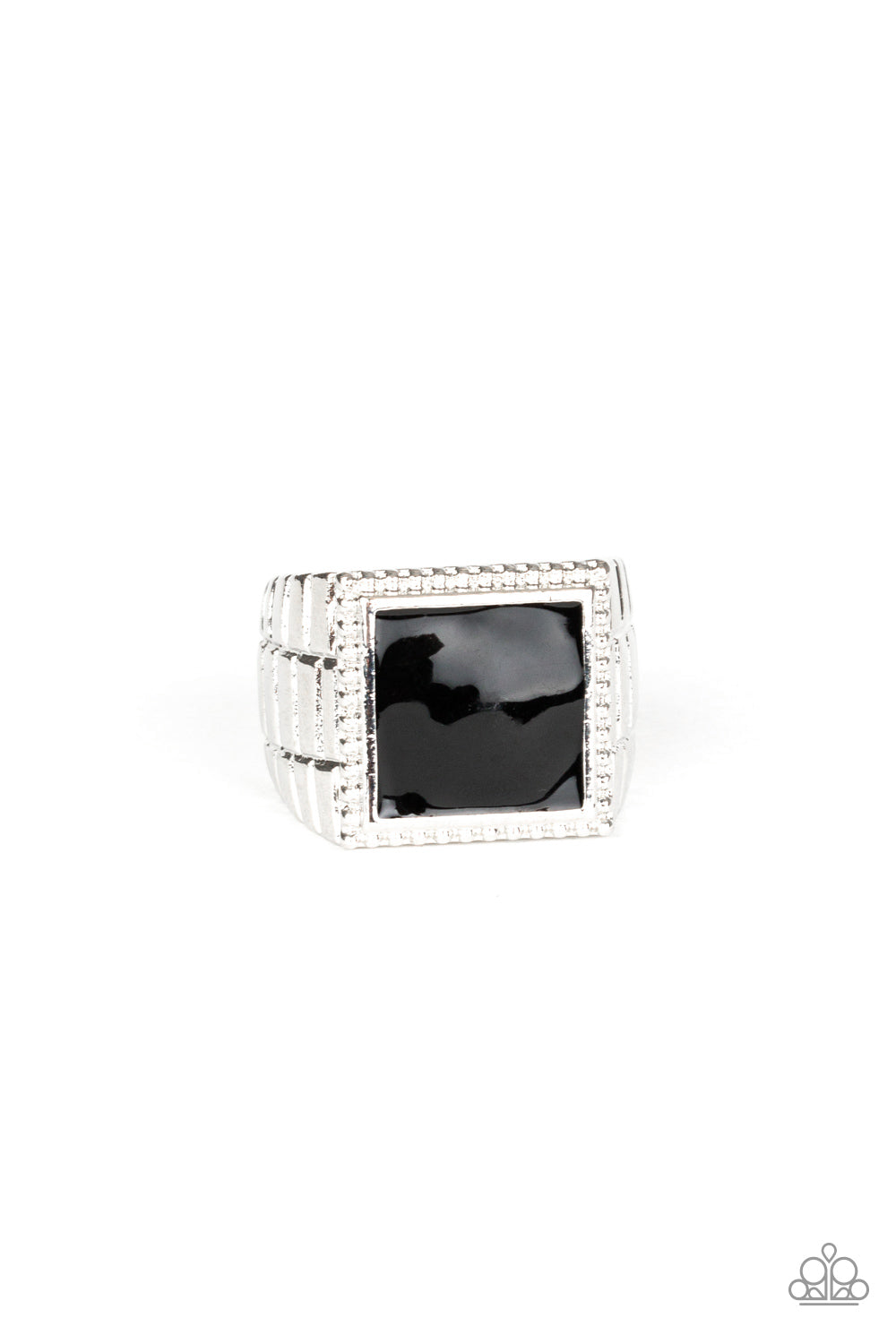 Paparazzi Accessories The Titan - Black Rings - Lady T Accessories