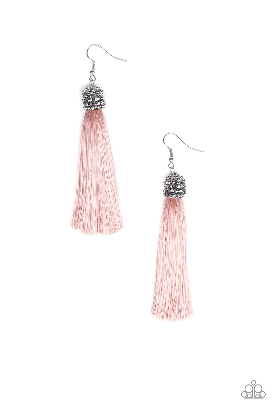 Paparazzi Accessories Make Room for Plume - Pink Earrings - Lady T Accessories