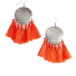 Paparazzi Accessories Tassel Tribute - Orange Earrings - Lady T Accessories