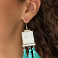 Paparazzi Accessories Tassel Retreat - Blue Earrings - Lady T Accessories