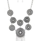 Paparazzi Accessories Modern Medalist - Silver Necklaces - Lady T Accessories