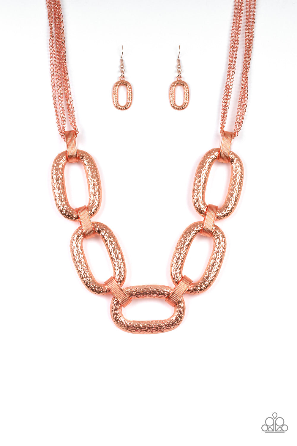Paparazzi Accessories Take Charge - Copper Necklaces - Lady T Accessories