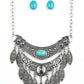 Paparazzi Accessories Island Queen - Blue Necklaces - Lady T Accessories