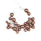 Paparazzi Accessories Girls in Pearls - Brown Bracelets - Lady T Accessories