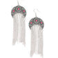 Paparazzi Accessories Lunar Melody - Pink Earrings - Lady T Accessories