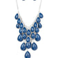 Paparazzi Accessories Shop til You Teardrop - Blue Necklaces - Lady T Accessories