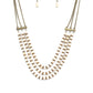 Paparazzi Accessories Terra Trails - White Necklaces - Lady T Accessories