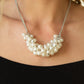 Paparazzi Accessories Grandiose Glimmer - White Necklaces - Lady T Accessories