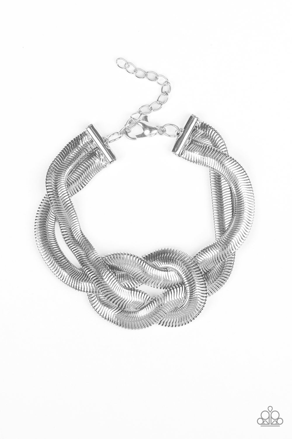 Paparazzi Accessories To the Max - Silver Bracelets - Lady T Accessories