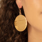 Paparazzi Accessories Ultra Uptown Gold Earrings - Lady T Accessories