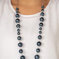 Paparazzi Accessories Pearl Prodigy - Blue Necklaces - Lady T Accessories