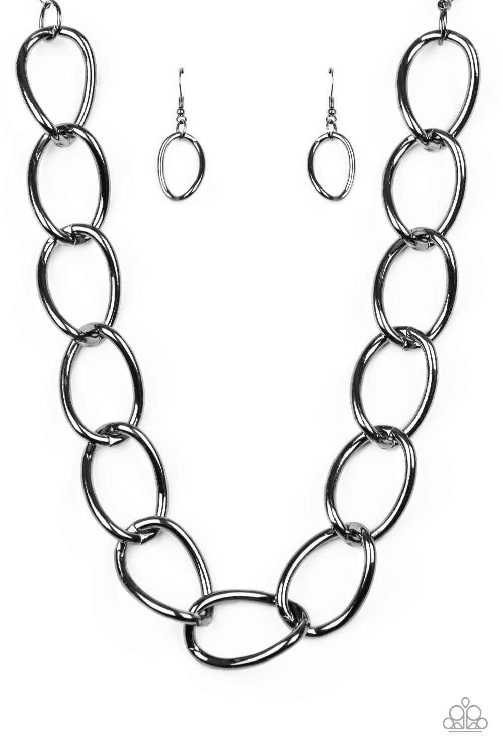 Paparazzi Accessories The Challenger - Black Necklaces - Lady T Accessories