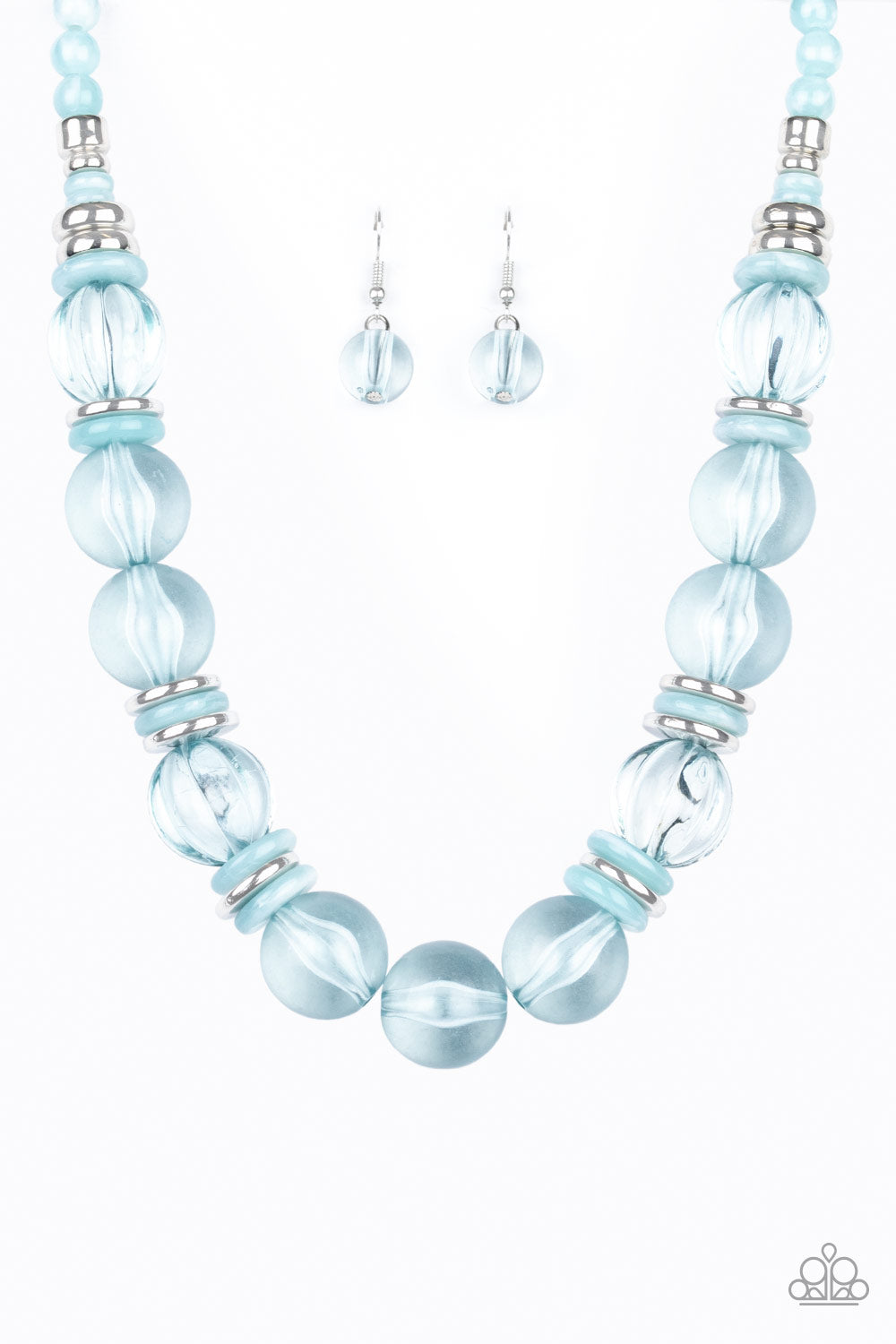 Paparazzi Accessories Bubbly Beauty - Blue Necklaces - Lady T Accessories