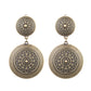 Paparazzi Accessories Magnificent Medallions - Brass Clip-On Earrings - Lady T Accessories