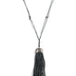 Paparazzi Accessories Brush it Off - Silver Necklaces - Lady T Accessories