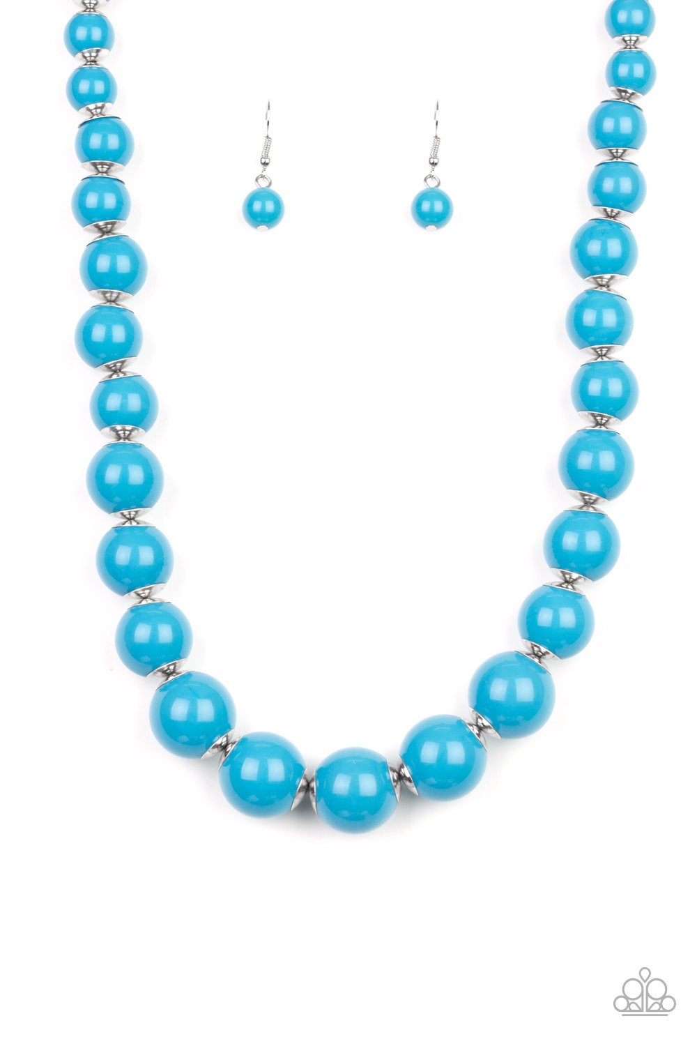 Paparazzi Accessories Everyday Eye Candy - Blue Necklaces - Lady T Accessories