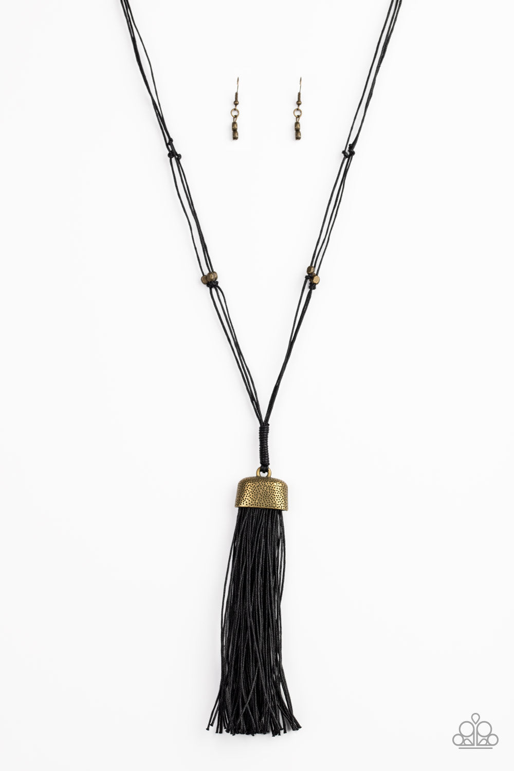 Paparazzi Accessories Brush it Off - Brass Necklaces - Lady T Accessories