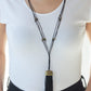 Paparazzi Accessories Brush it Off - Brass Necklaces - Lady T Accessories