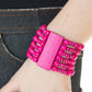 Paparazzi Accessories Dont Stop BELIZE-ing - Pink Bracelets - Lady T Accessories
