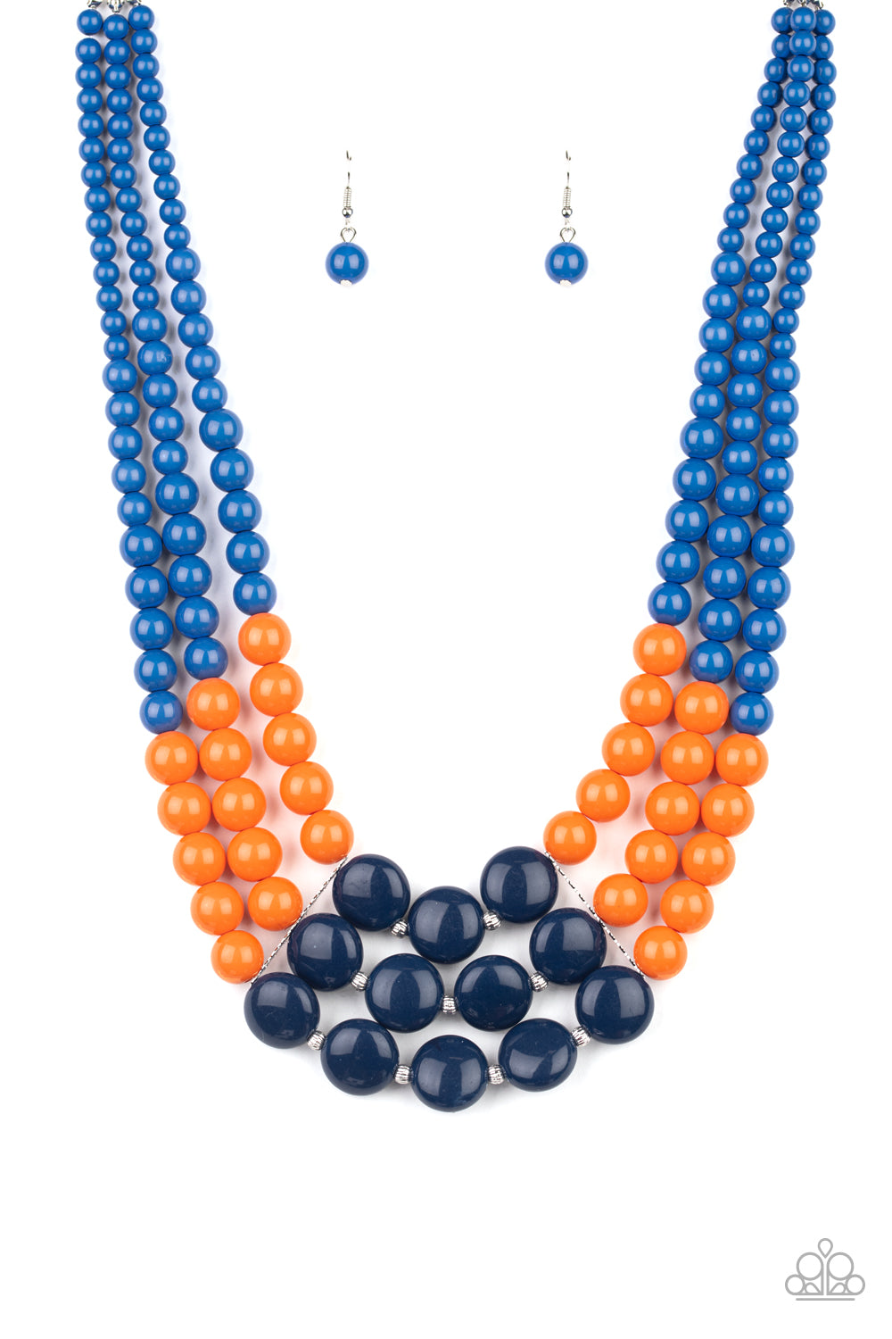 Paparazzi Accessories Beach Bauble - Blue Necklaces - Lady T Accessories