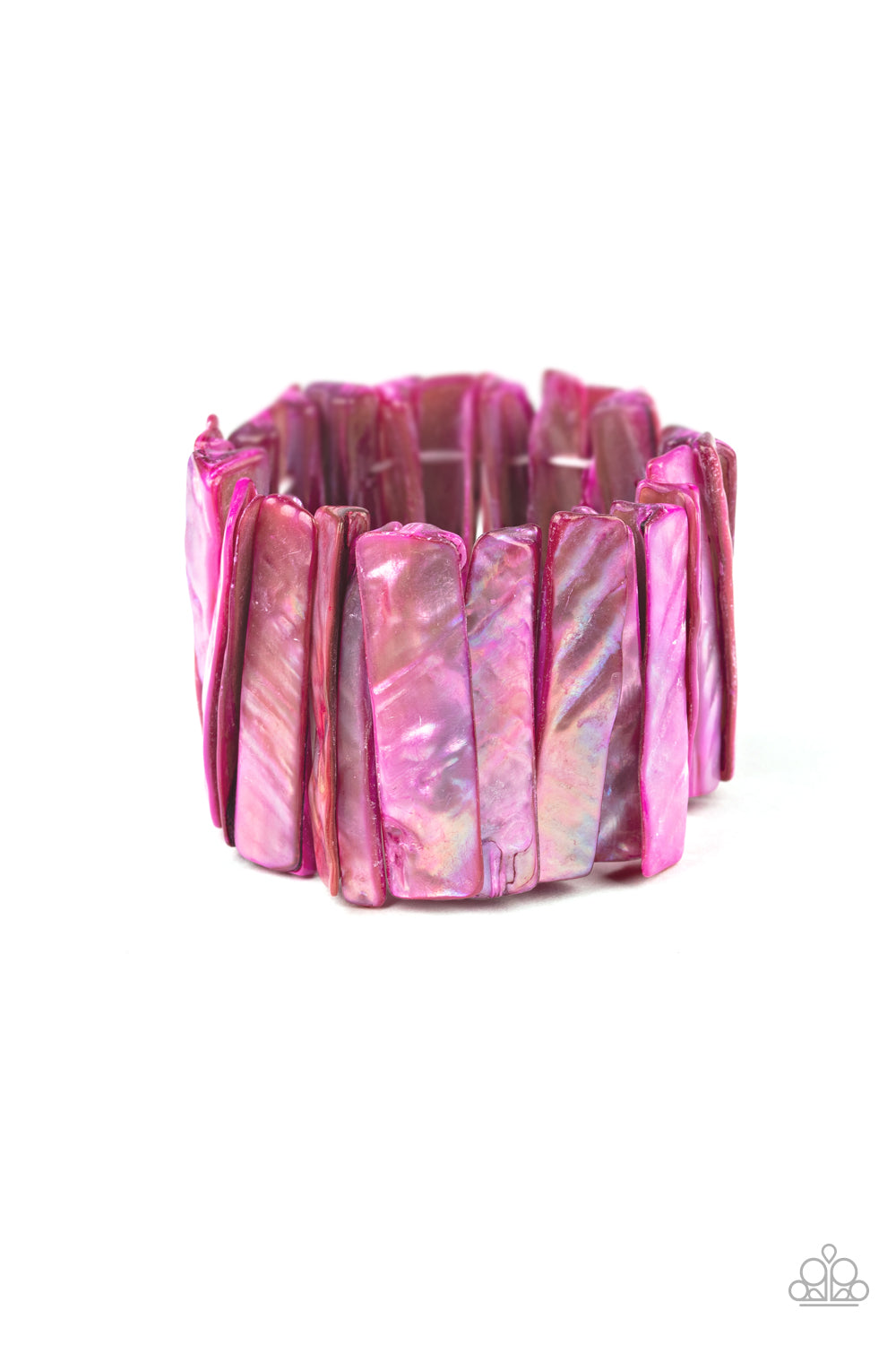 Paparazzi Accessories Beach Blast - Pink Bracelets - Lady T Accessories