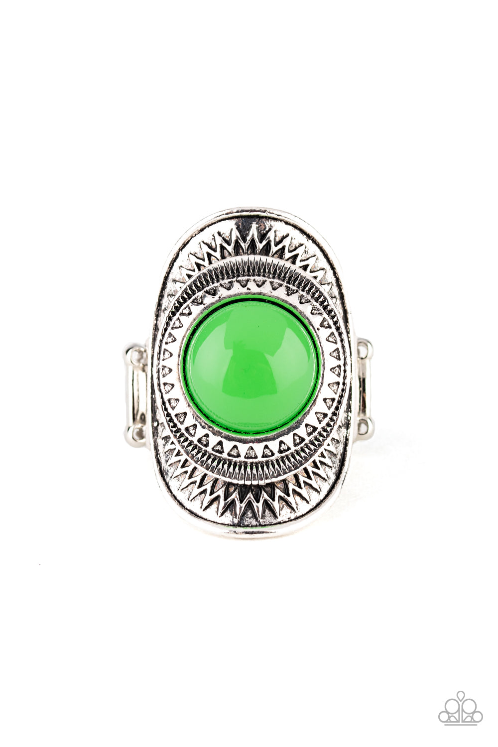 Paparazzi Accessories Sunny Sensations - Green Rings - Lady T Accessories