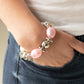 Paparazzi Accessories Big League Luster - Pink Bracelets - Lady T Accessories