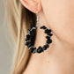 Paparazzi Accessories Going for Grounded - Black Earrings - Lady T Accessories