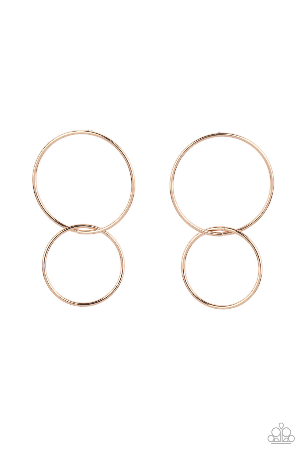Paparazzi Accessories City Simplicity - Gold Earrings - Lady T Accessories