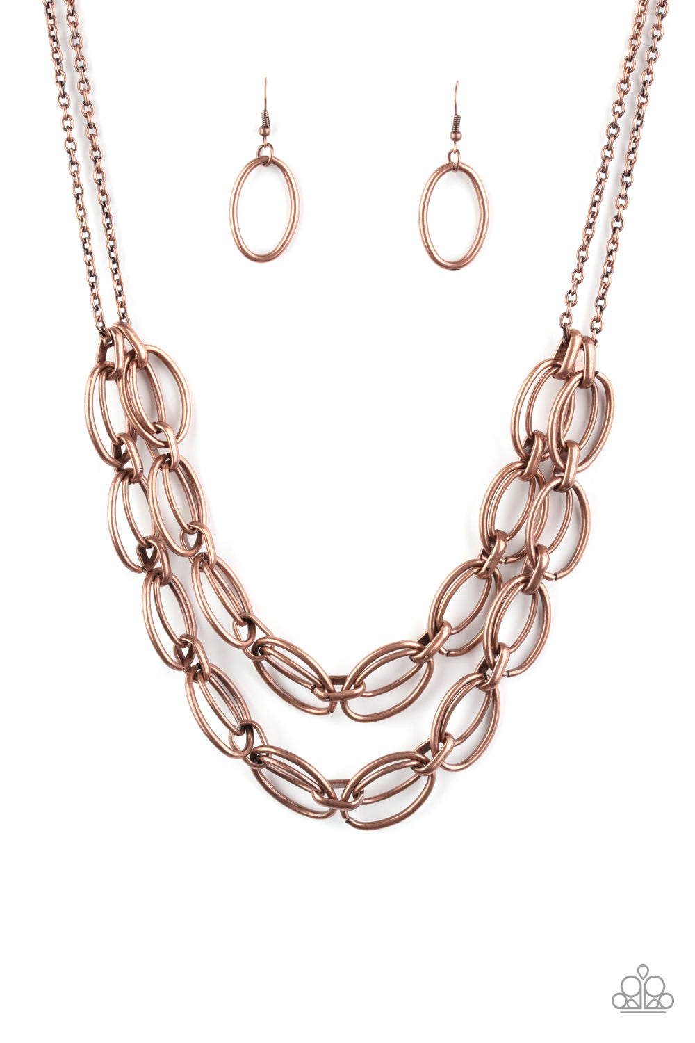 Paparazzi Accessories Status Quo - Copper Necklaces - Lady T Accessories