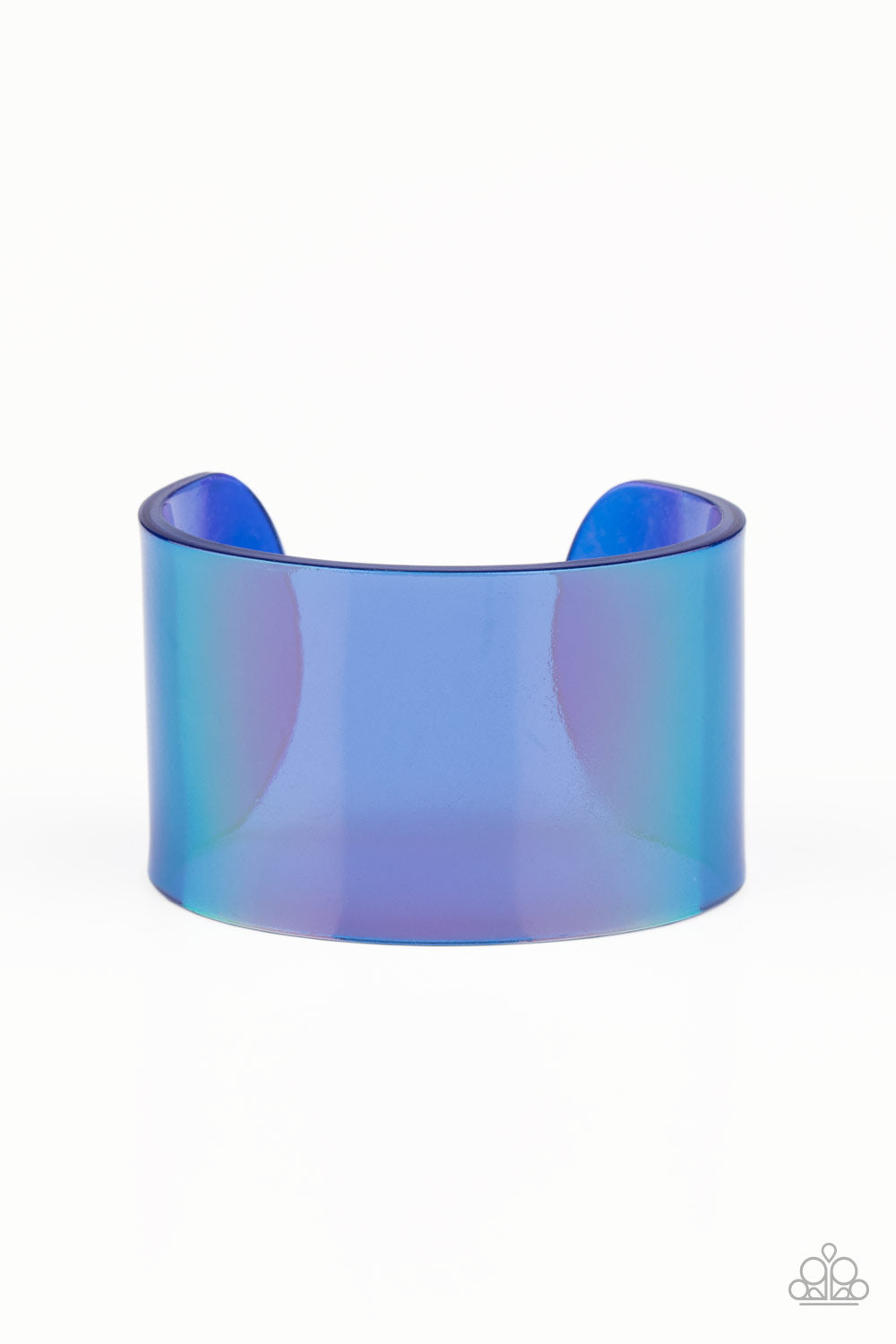 Paparazzi Accessories Holographic Aura - Blue Bracelets - Lady T Accessories