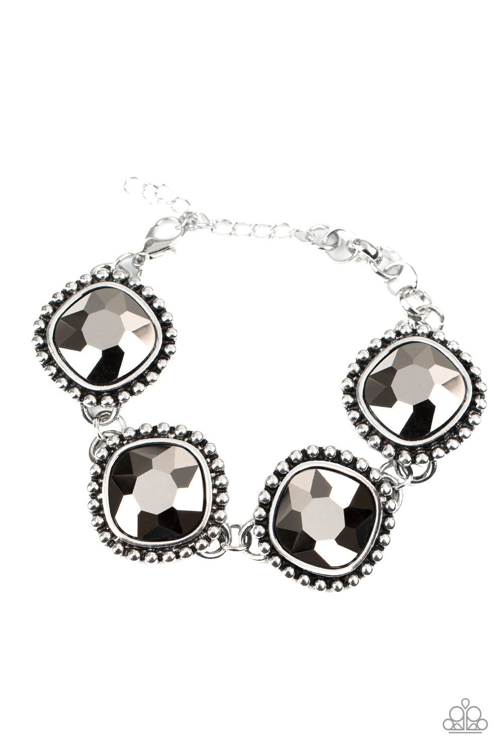 Paparazzi Accessories Megawatt - Silver Bracelets - Lady T Accessories