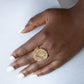Paparazzi Accessories Lined Up - Gold Rings - Lady T Accessories