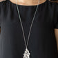 Paparazzi Accessories Take a Final BOUGH - White Necklaces - Lady T Accessories