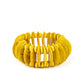Paparazzi Accessories Tropical Tiki Bar - Yellow Wood Bracelets - Lady T Accessories