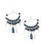 Paparazzi Accessories Party Planner Posh - Blue Earrings  - Lady T Accessories
