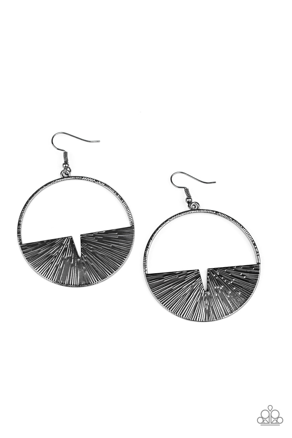 Paparazzi Accessories Reimagined Refinement - Black Earrings - Lady T Accessories
