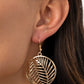 Paparazzi Accessories Palm Perfection - Gold Earrings - Lady T Accessories