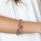 Paparazzi Accessories Desert Lagoon - Red Bracelets - Lady T Accessories