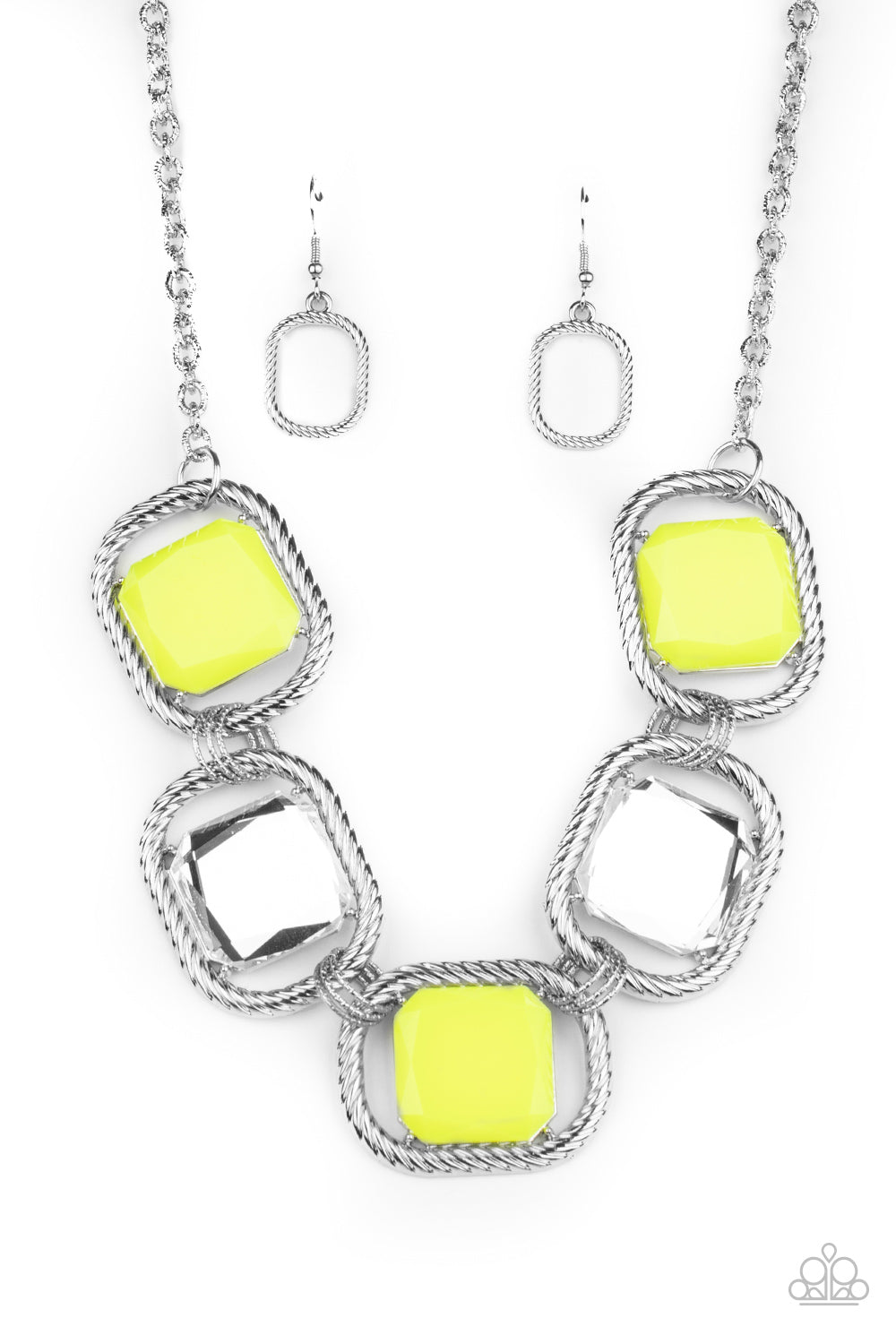 Paparazzi Accessories Pucker Up - Yellow Necklaces - Lady T Accessories