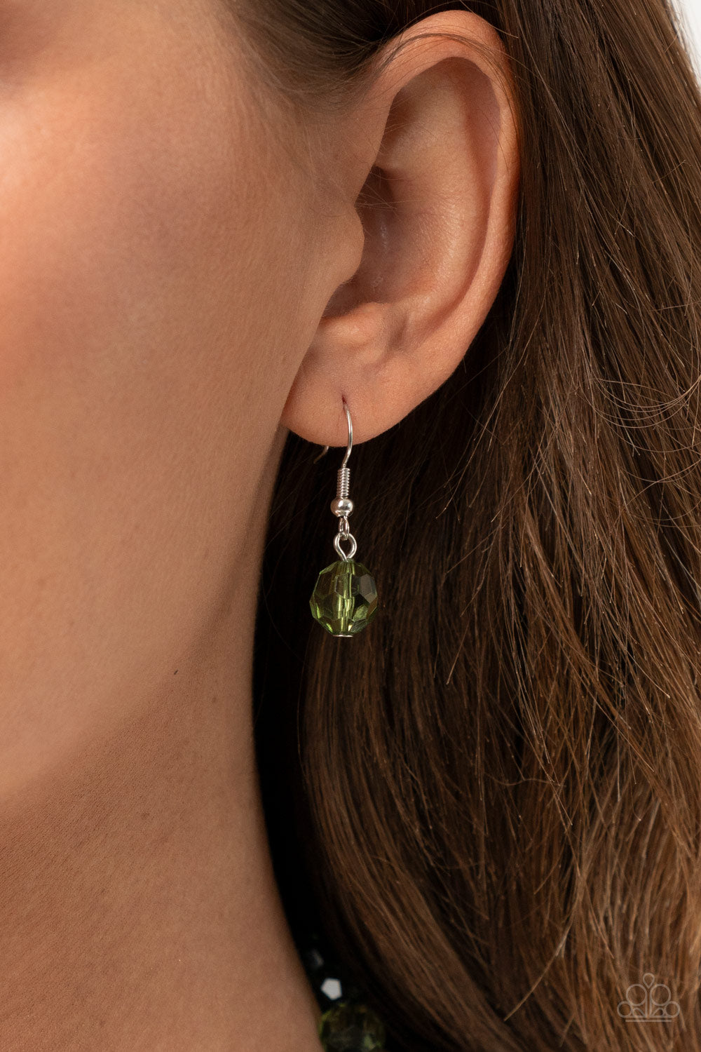 Paparazzi Accessories Malibu Masterpiece - Green Necklaces - Lady T Accessories