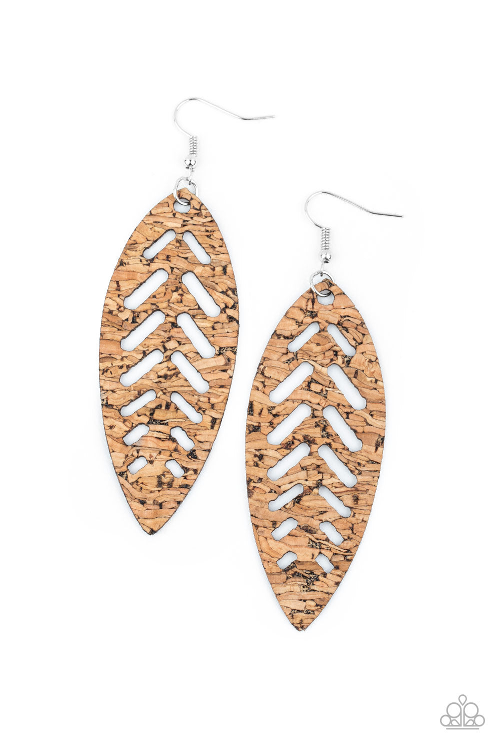 Paparazzi Accessories You're Such a Cork - Earrings - Lady T Accessories