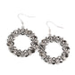 Paparazzi Accessories Baby, It's Cold Outside - Silver Earrings - Lady T Accessories