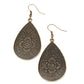 Paparazzi Accessories Tribal Takeover - Brass Earrings  - Lady T Accessories